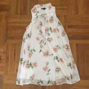 Forever 21 White Floral Dress